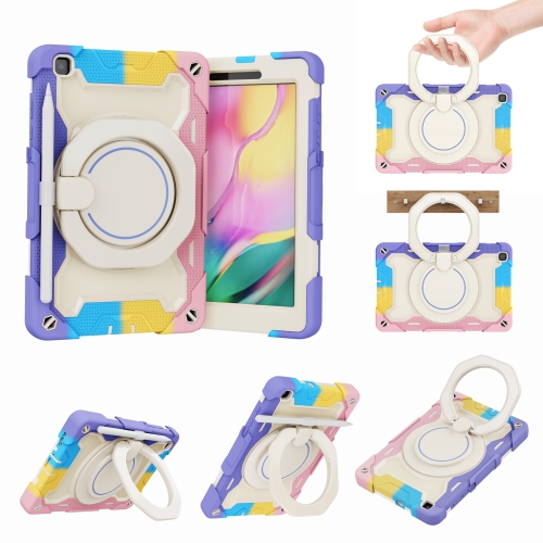 For Samsung Galaxy Tab A 8.0 2019 SM-T290 Armor Contrast Color Silicone + PC Tablet Case(Colorful Pink)
For Samsung Galaxy Tab A 8.0 2019 SM-T290 Armor Contrast Color Silicone + PC Tablet Case(Colorful Pink)