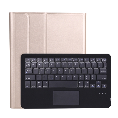 A11B-A Lambskin Texture Ultra-thin Bluetooth Keyboard Leather Case with Pen Holder & Touchpad For iPad Air 2022 / Air 2020 10.9 & Pro 11 inch 2021 / 2020 / 2018(Gold)
A11B-A Lambskin Texture Ultra-thin Bluetooth Keyboard Leather Case with Pen Holder & Touchpad For iPad Air 2022 / Air 2020 10.9 & Pro 11 inch 2021 / 2020 / 2018(Gold)