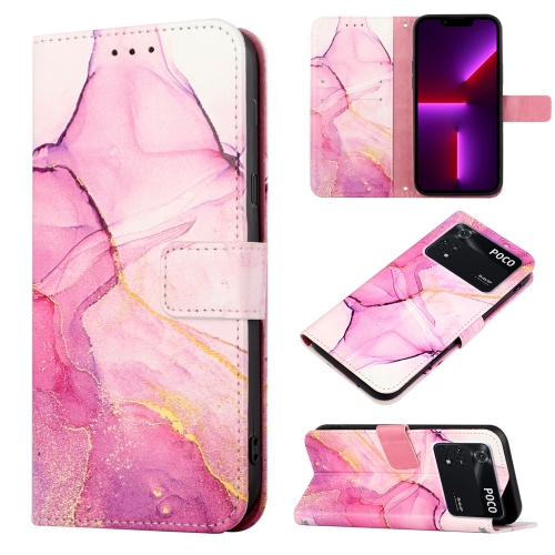 For Xiaomi Poco M4 Pro 4G PT003 Marble Pattern Flip Leather Phone Case(Pink Purple Gold LS001)
For Xiaomi Poco M4 Pro 4G PT003 Marble Pattern Flip Leather Phone Case(Pink Purple Gold LS001)