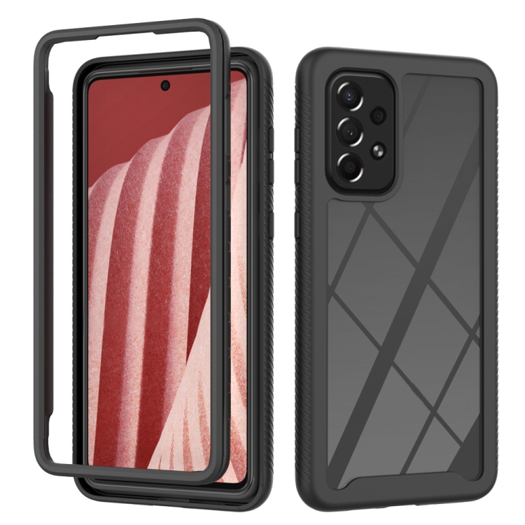 For Samsung Galaxy A73 5G Starry Sky Solid Color Series Shockproof PC + TPU Phone Case(Black)
For Samsung Galaxy A73 5G Starry Sky Solid Color Series Shockproof PC + TPU Phone Case(Black)
