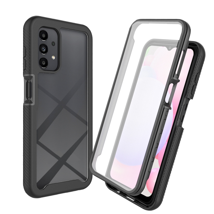 For Samsung Galaxy A13 4G Starry Sky Solid Color Series PC + TPU Phone Case with PET Film(Black)
For Samsung Galaxy A13 4G Starry Sky Solid Color Series PC + TPU Phone Case with PET Film(Black)