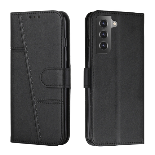 For Samsung Galaxy S22+ 5G Stitching Calf Texture Buckle Leather Phone Case(Black)
For Samsung Galaxy S22+ 5G Stitching Calf Texture Buckle Leather Phone Case(Black)