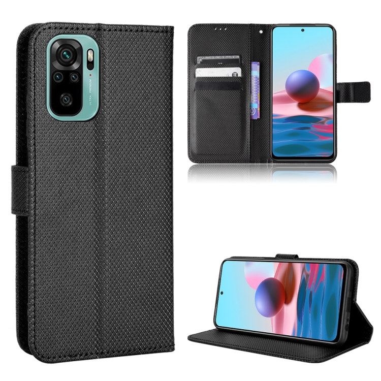 For Xiaomi Redmi Note 10 4G / Note 10S Diamond Texture Leather Phone Case(Black)
For Xiaomi Redmi Note 10 4G / Note 10S Diamond Texture Leather Phone Case(Black)