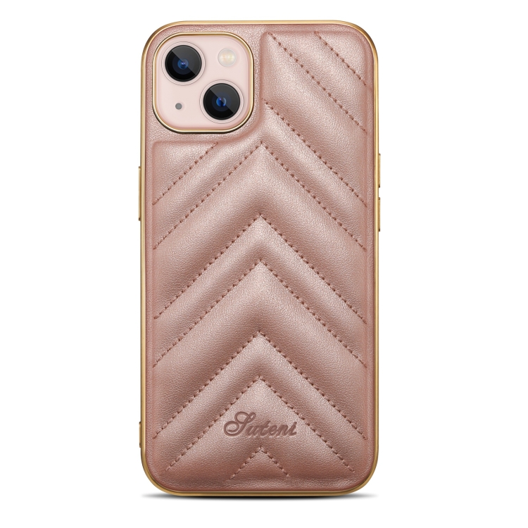 D-03 PU Leather + TPU + PC + Electroplated Phone Case For iPhone 13(Rose Gold)
D-03 PU Leather + TPU + PC + Electroplated Phone Case For iPhone 13(Rose Gold)
