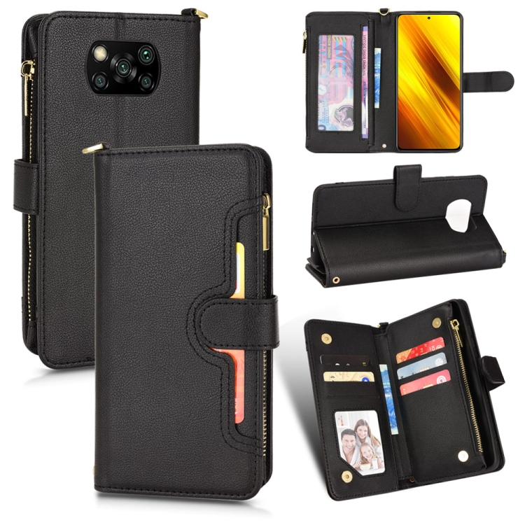 For Xiaomi Poco X3 NFC / Poco X3 Pro Litchi Texture Zipper Leather Phone Case(Black)
For Xiaomi Poco X3 NFC / Poco X3 Pro Litchi Texture Zipper Leather Phone Case(Black)