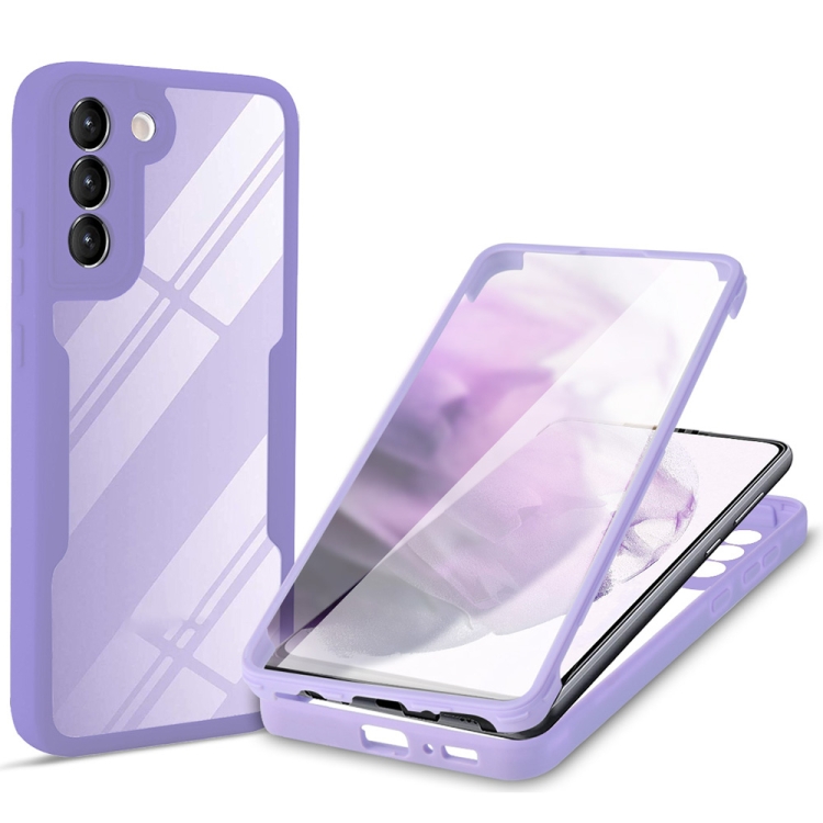 For Samsung Galaxy S22 5G Acrylic + TPU 360 Degrees Full Coverage Shockproof Phone Case(Purple)
For Samsung Galaxy S22 5G Acrylic + TPU 360 Degrees Full Coverage Shockproof Phone Case(Purple)