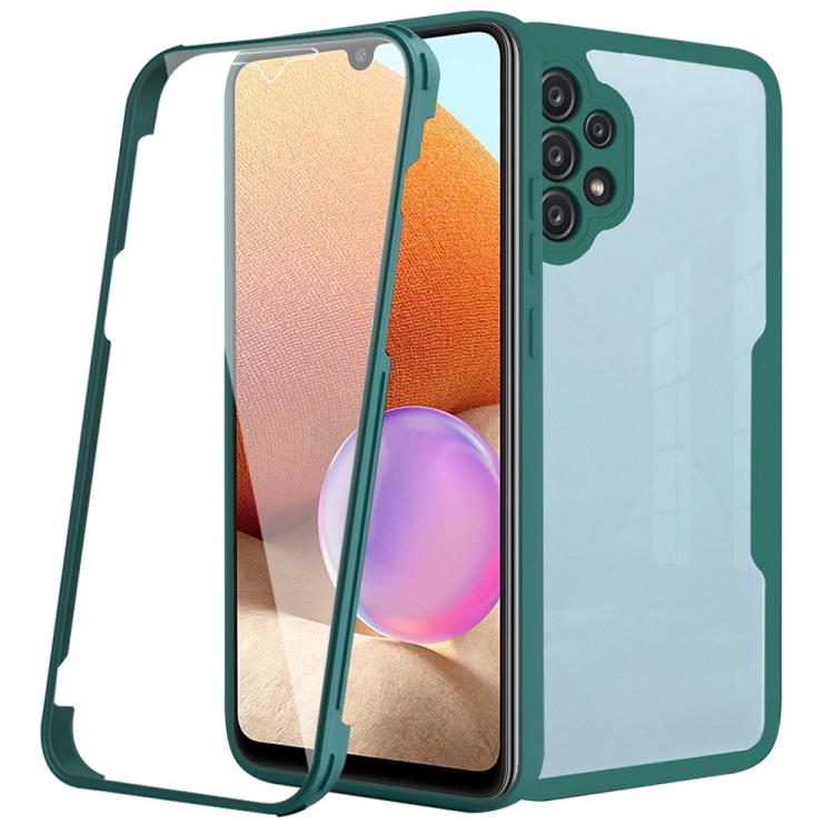 For Samsung Galaxy A32 4G Acrylic + TPU 360 Degrees Full Coverage Shockproof Phone Case(Green)
For Samsung Galaxy A32 4G Acrylic + TPU 360 Degrees Full Coverage Shockproof Phone Case(Green)