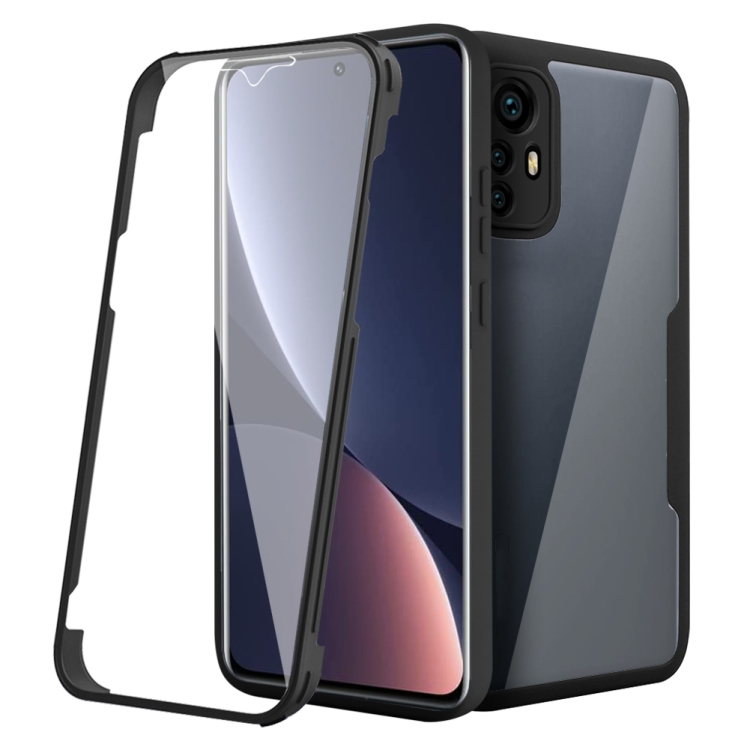For Xiaomi 12 Pro 5G Acrylic + TPU 360 Degrees Full Coverage Shockproof Phone Case(Black)
For Xiaomi 12 Pro 5G Acrylic + TPU 360 Degrees Full Coverage Shockproof Phone Case(Black)