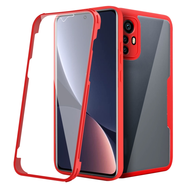 For Xiaomi 12 Pro 5G Acrylic + TPU 360 Degrees Full Coverage Shockproof Phone Case(Red)
For Xiaomi 12 Pro 5G Acrylic + TPU 360 Degrees Full Coverage Shockproof Phone Case(Red)