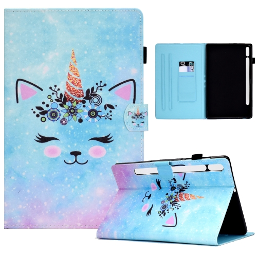 For Samsung Galaxy Tab S8 / S7 Colored Drawing Smart Leather Tablet Case(Wildebeest)
For Samsung Galaxy Tab S8 / S7 Colored Drawing Smart Leather Tablet Case(Wildebeest)