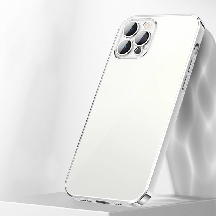 Full Coverage Lens Crystal Plating Airbag Shockproof TPU Phone Case For iPhone 12 Pro(Silver)
Full Coverage Lens Crystal Plating Airbag Shockproof TPU Phone Case For iPhone 12 Pro(Silver)