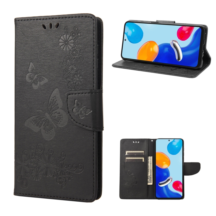 For Xiaomi Redmi Note 11 4G / Note 11S Butterfly Embossed Horizontal Flip Leather Phone Case(Black)
For Xiaomi Redmi Note 11 4G / Note 11S Butterfly Embossed Horizontal Flip Leather Phone Case(Black)