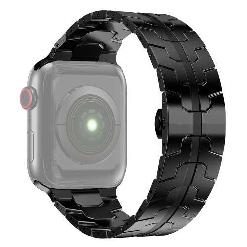 Steel Watchband For Apple Watch Series 7 41mm / 6&SE&5&4 40mm / 3&2&1 38mm(Black)
Steel Watchband For Apple Watch Series 7 41mm / 6&SE&5&4 40mm / 3&2&1 38mm(Black)
