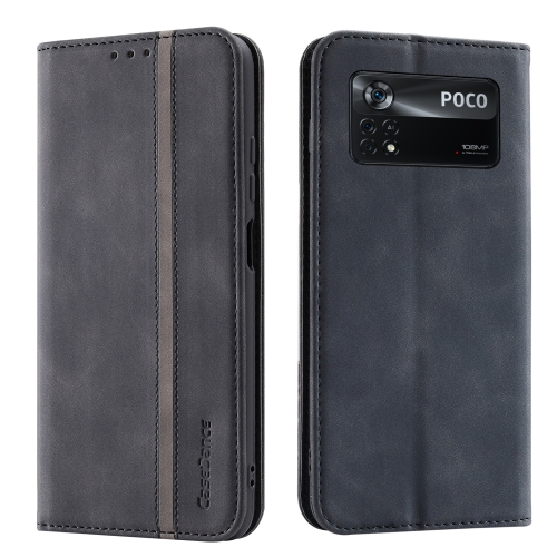 For Xiaomi Poco X4 Pro 5G International Version Splicing Skin Feel Magnetic Leather Phone Case(Black)
For Xiaomi Poco X4 Pro 5G International Version Splicing Skin Feel Magnetic Leather Phone Case(Black)