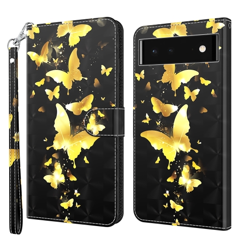 For Google Pixel 7 Pro 5G 3D Painting Pattern TPU + PU Leather Phone Case(Gold Butterfly)
For Google Pixel 7 Pro 5G 3D Painting Pattern TPU + PU Leather Phone Case(Gold Butterfly)