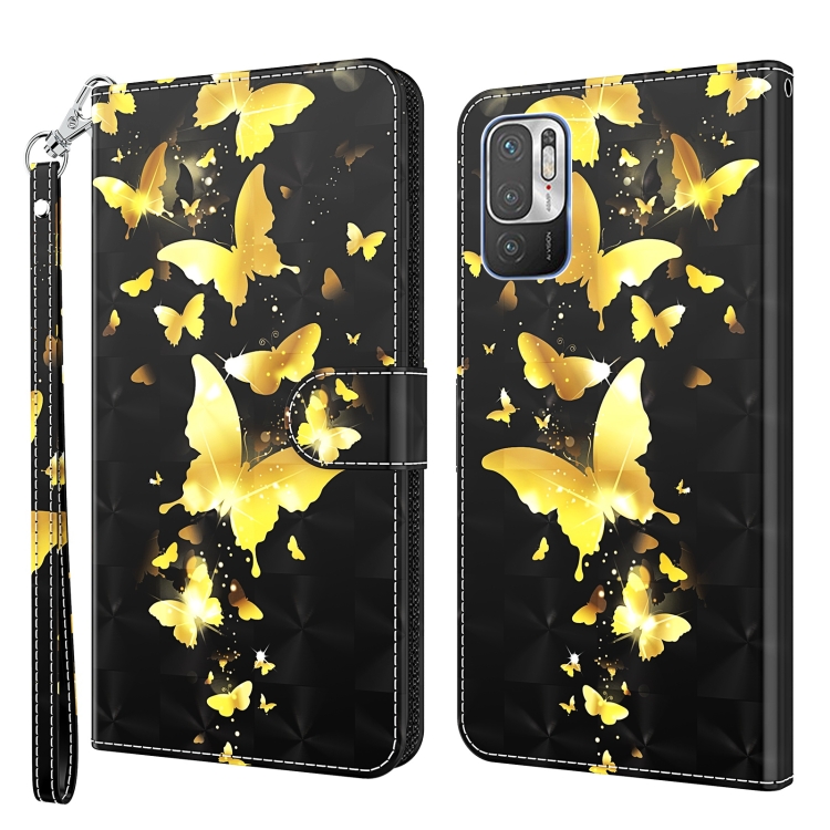For Xiaomi Redmi Note 10 5G 3D Painting Pattern TPU + PU Leather Phone Case(Gold Butterfly)
For Xiaomi Redmi Note 10 5G 3D Painting Pattern TPU + PU Leather Phone Case(Gold Butterfly)