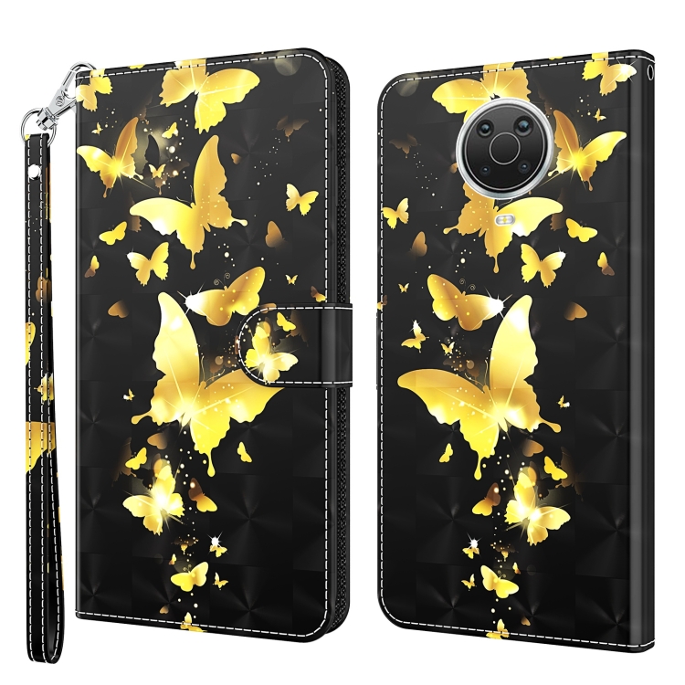 For Nokia G20 / G10 / 6.3 3D Painting Pattern TPU + PU Leather Phone Case(Gold Butterfly)
For Nokia G20 / G10 / 6.3 3D Painting Pattern TPU + PU Leather Phone Case(Gold Butterfly)