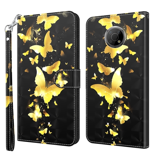 For Nokia G300 3D Painting Pattern TPU + PU Leather Phone Case(Gold Butterfly)
For Nokia G300 3D Painting Pattern TPU + PU Leather Phone Case(Gold Butterfly)