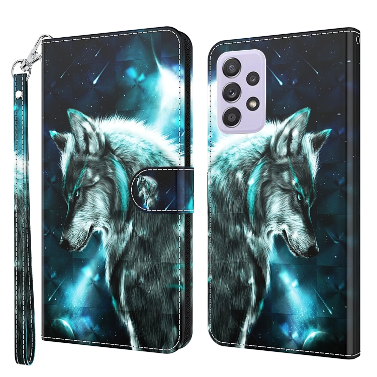 For Samsung Galaxy A13 4G 3D Painting Pattern TPU + PU Leather Phone Case(Wolf)
For Samsung Galaxy A13 4G 3D Painting Pattern TPU + PU Leather Phone Case(Wolf)
