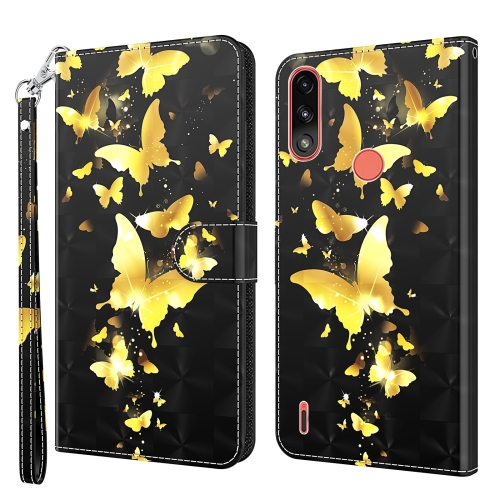 For Motorola Moto E7i Power / E7 Power 3D Painting Pattern TPU + PU Leather Phone Case(Gold Butterfly)
For Motorola Moto E7i Power / E7 Power 3D Painting Pattern TPU + PU Leather Phone Case(Gold Butterfly)