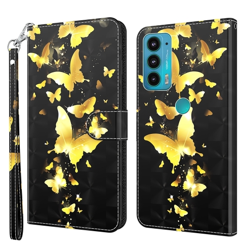 For Motorola Moto E20 / E30 / E40 3D Painting Pattern TPU + PU Leather Phone Case(Gold Butterfly)
For Motorola Moto E20 / E30 / E40 3D Painting Pattern TPU + PU Leather Phone Case(Gold Butterfly)