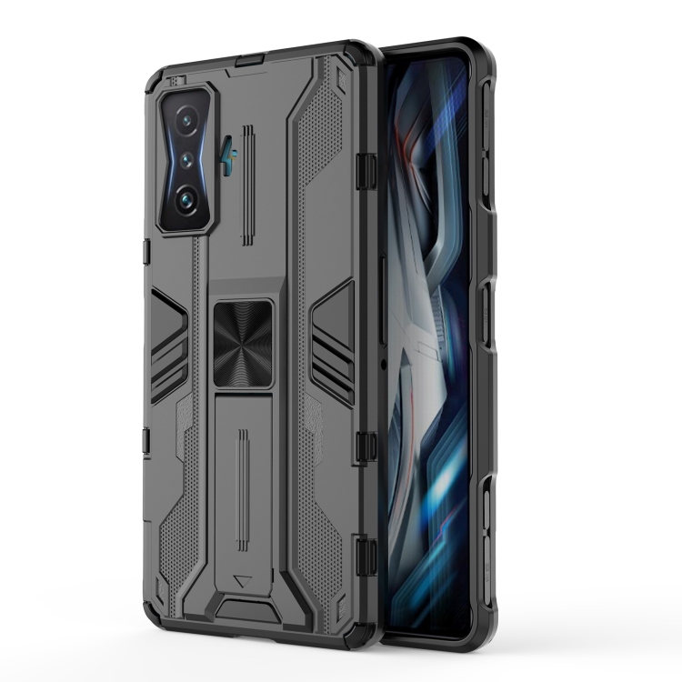 For Xiaomi Redmi K50 Gaming Supersonic PC + TPU Shock-proof Protective Phone Case with Holder(Black)
For Xiaomi Redmi K50 Gaming Supersonic PC + TPU Shock-proof Protective Phone Case with Holder(Black)