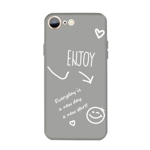 For iPhone SE 2022 / SE 2020 / 8 / 7 Enjoy Emoticon Heart-shape Pattern Colorful Frosted TPU Phone Protective Case(Gray)
For iPhone SE 2022 / SE 2020 / 8 / 7 Enjoy Emoticon Heart-shape Pattern Colorful Frosted TPU Phone Protective Case(Gray)