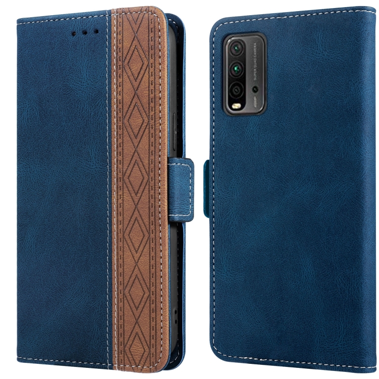 For Xiaomi Redmi 9T Stitching Side-Magnetic RFID Leather Phone Case(Royal Blue)
For Xiaomi Redmi 9T Stitching Side-Magnetic RFID Leather Phone Case(Royal Blue)