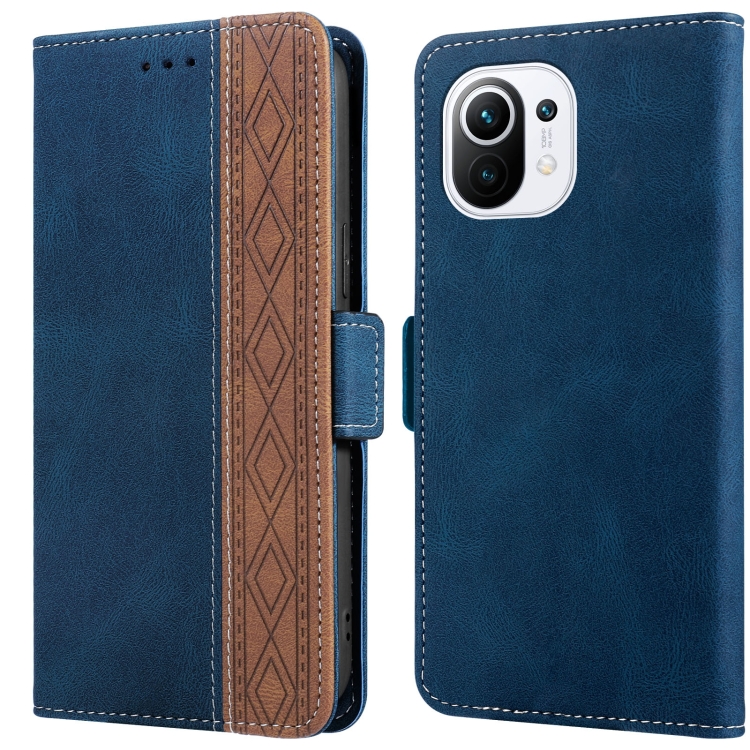 For Xiaomi Mi 11 Lite Stitching Side-Magnetic RFID Leather Phone Case(Royal Blue)
For Xiaomi Mi 11 Lite Stitching Side-Magnetic RFID Leather Phone Case(Royal Blue)