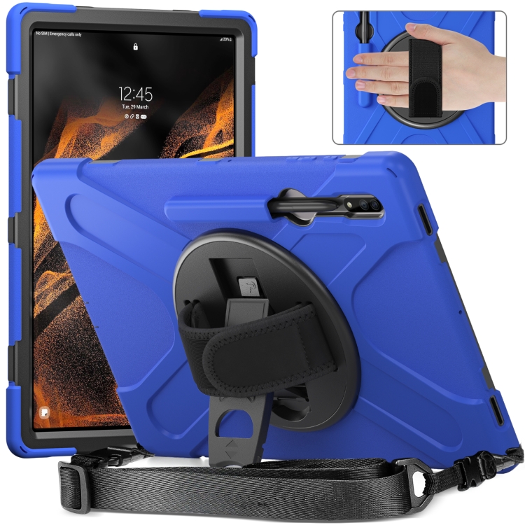 For Samsung Galaxy Tab S8 Ultra X900 Silicone + PC Tablet Protective Case(Blue)
For Samsung Galaxy Tab S8 Ultra X900 Silicone + PC Tablet Protective Case(Blue)