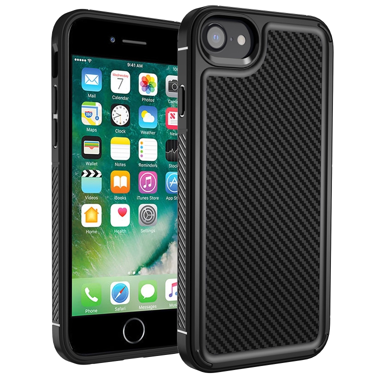For iPhone SE 2022 / SE 2020 / 8 / 7 Forerunner TPU+PC Phone Case(Carbon Fiber Black)
For iPhone SE 2022 / SE 2020 / 8 / 7 Forerunner TPU+PC Phone Case(Carbon Fiber Black)