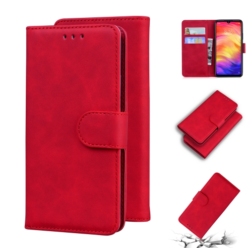For Xiaomi Redmi Note 7 / Note 7S Skin Feel Pure Color Flip Leather Phone Case(Red)
For Xiaomi Redmi Note 7 / Note 7S Skin Feel Pure Color Flip Leather Phone Case(Red)