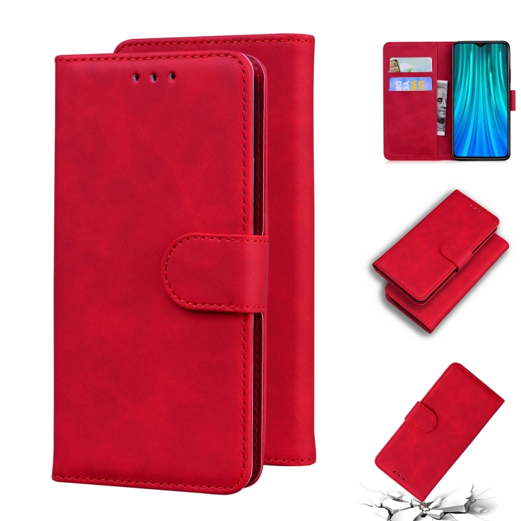 For Xiaomi Redmi Note 8 Pro Skin Feel Pure Color Flip Leather Phone Case(Red)
For Xiaomi Redmi Note 8 Pro Skin Feel Pure Color Flip Leather Phone Case(Red)