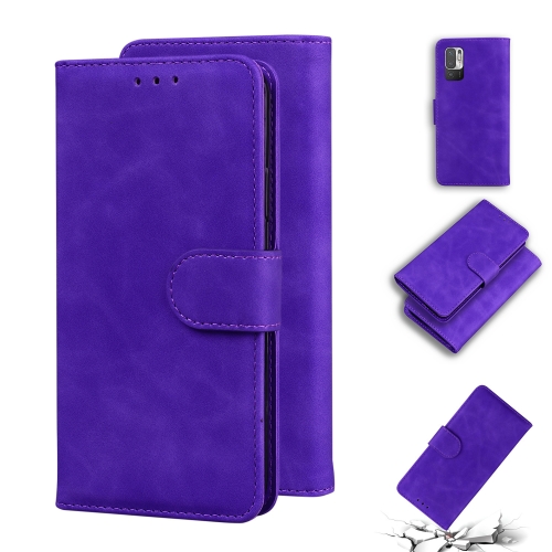 For Xiaomi Redmi Note 10 5G / Poco M3 Pro 5G Skin Feel Pure Color Flip Leather Phone Case(Purple)
For Xiaomi Redmi Note 10 5G / Poco M3 Pro 5G Skin Feel Pure Color Flip Leather Phone Case(Purple)