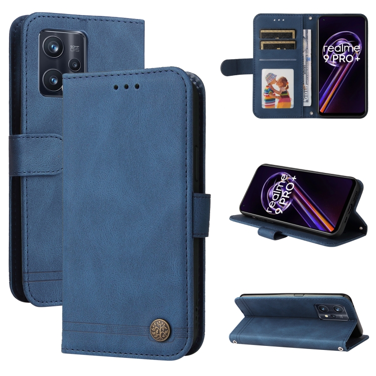 For OPPO Realme 9 Pro+ Skin Feel Life Tree Metal Button Horizontal Flip Leather Case(Blue)
For OPPO Realme 9 Pro+ Skin Feel Life Tree Metal Button Horizontal Flip Leather Case(Blue)