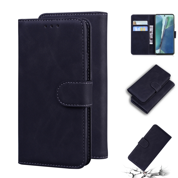 For Samsung Galaxy Note20 Skin Feel Pure Color Flip Leather Phone Case(Black)
For Samsung Galaxy Note20 Skin Feel Pure Color Flip Leather Phone Case(Black)