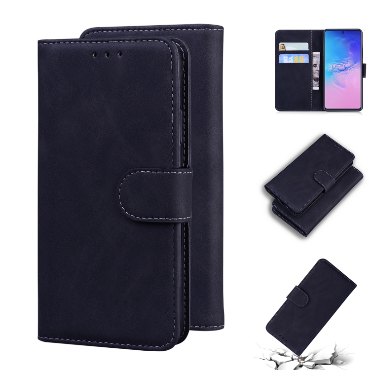 For Samsung Galaxy S10 Lite / A91 Skin Feel Pure Color Flip Leather Phone Case(Black)
For Samsung Galaxy S10 Lite / A91 Skin Feel Pure Color Flip Leather Phone Case(Black)
