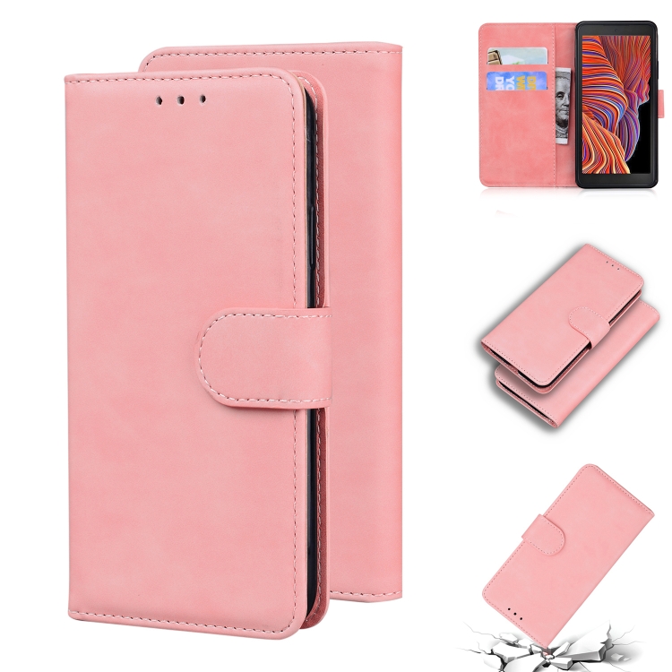 For Samsung Galaxy Xcover 5 Skin Feel Pure Color Flip Leather Phone Case(Pink)
For Samsung Galaxy Xcover 5 Skin Feel Pure Color Flip Leather Phone Case(Pink)