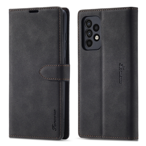 For Samsung Galaxy A52 Forwenw F1 Series Matte Strong Magnetism Leather Phone Case(Black)
For Samsung Galaxy A52 Forwenw F1 Series Matte Strong Magnetism Leather Phone Case(Black)