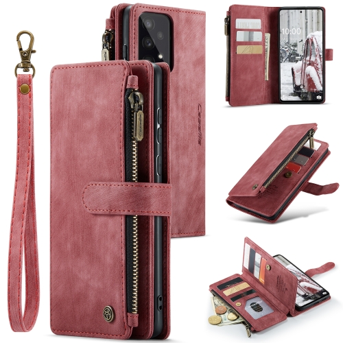 For Samsung Galaxy A53 5G CaseMe C30 Multifunctional Phone Leather Case with Holder & Card Slot & Wallet(Red)
For Samsung Galaxy A53 5G CaseMe C30 Multifunctional Phone Leather Case with Holder & Card Slot & Wallet(Red)