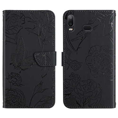 For Samsung Galaxy A10s Skin Feel Butterfly Peony Embossed Leather Phone Case(Black)
For Samsung Galaxy A10s Skin Feel Butterfly Peony Embossed Leather Phone Case(Black)