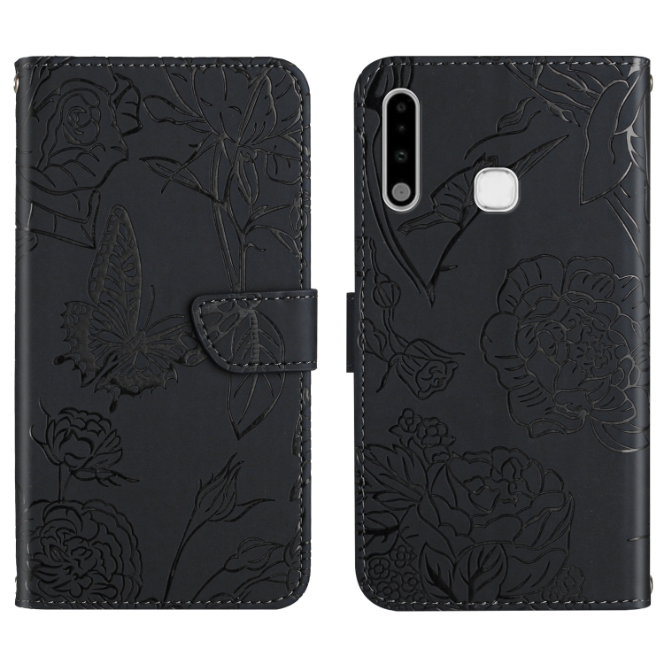 For Samsung Galaxy A70e Skin Feel Butterfly Peony Embossed Leather Phone Case(Black)
For Samsung Galaxy A70e Skin Feel Butterfly Peony Embossed Leather Phone Case(Black)