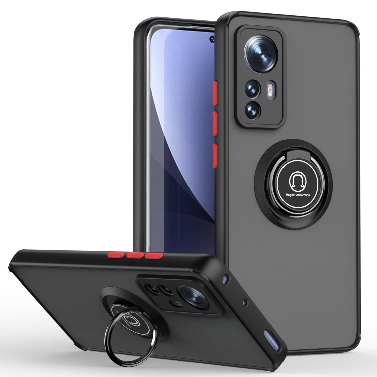 For Xiaomi 12 Pro Q Shadow 1 Series TPU + PC Phone Case with Ring Holder(Black+Red)
For Xiaomi 12 Pro Q Shadow 1 Series TPU + PC Phone Case with Ring Holder(Black+Red)