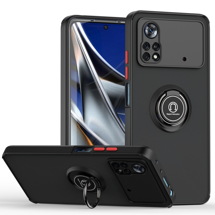 For Xiaomi Poco X4 Pro 5G Q Shadow 1 Series TPU + PC Phone Case with Ring Holder(Black+Red)
For Xiaomi Poco X4 Pro 5G Q Shadow 1 Series TPU + PC Phone Case with Ring Holder(Black+Red)