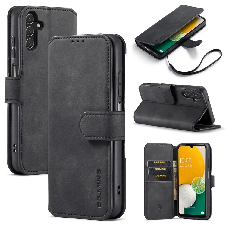 For Samsung Galaxy A13 5G DG.MING Retro Oil Edge Flip Leather Phone Case(Black)
For Samsung Galaxy A13 5G DG.MING Retro Oil Edge Flip Leather Phone Case(Black)