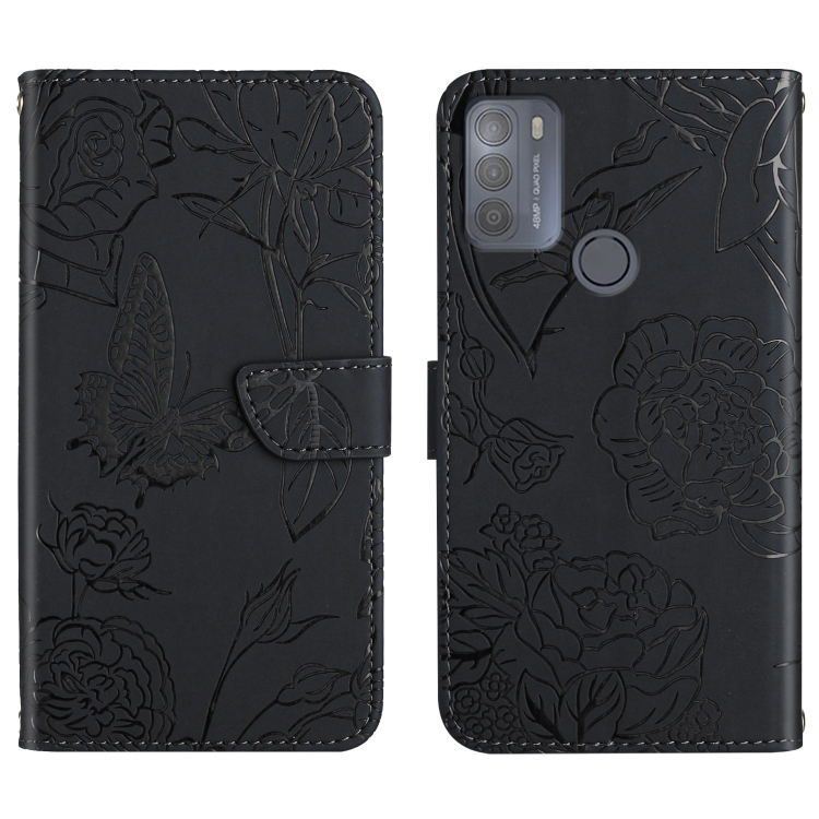 For Motorola Moto G50 Skin Feel Butterfly Peony Embossed Leather Phone Case(Black)
For Motorola Moto G50 Skin Feel Butterfly Peony Embossed Leather Phone Case(Black)