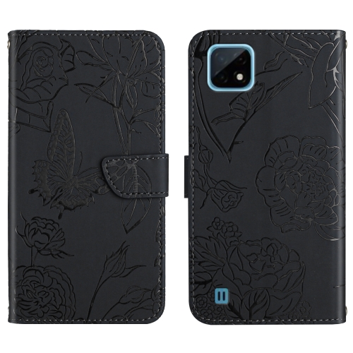 For OPPO Realme C11 Skin Feel Butterfly Peony Embossed Leather Phone Case(Black)
For OPPO Realme C11 Skin Feel Butterfly Peony Embossed Leather Phone Case(Black)