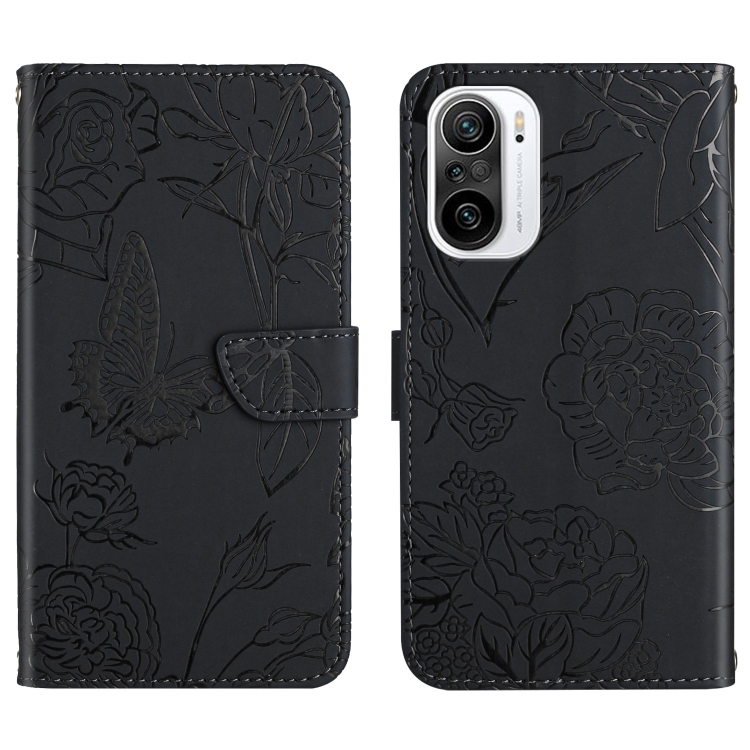 For Xiaomi Redmi K40 Skin Feel Butterfly Peony Embossed Leather Phone Case(Black)
For Xiaomi Redmi K40 Skin Feel Butterfly Peony Embossed Leather Phone Case(Black)