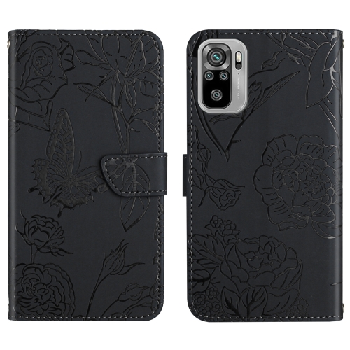 For Xiaomi Redmi Note 10 4G Skin Feel Butterfly Peony Embossed Leather Phone Case(Black)
For Xiaomi Redmi Note 10 4G Skin Feel Butterfly Peony Embossed Leather Phone Case(Black)