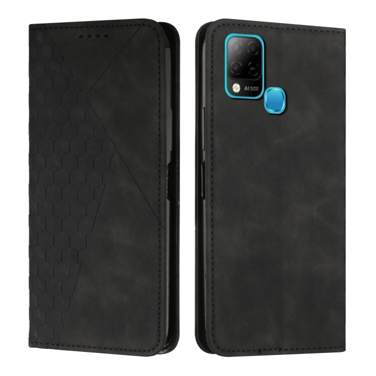 For Infinix Hot 10S / 10T / 10S NFC Diamond Splicing Skin Feel Magnetic Leather Phone Case(Black)
For Infinix Hot 10S / 10T / 10S NFC Diamond Splicing Skin Feel Magnetic Leather Phone Case(Black)